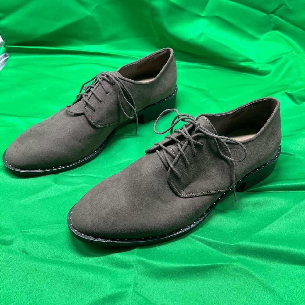 Brown Portland Mens Dress Shoes 9 1/2 suede (MB1)